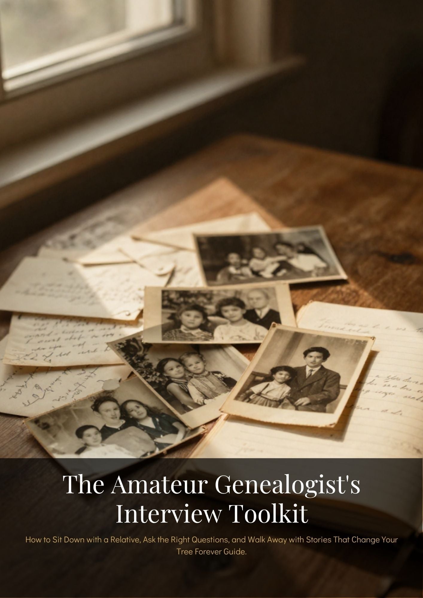 The Amateur Genealogist's Interview Toolkit: How to Sit Down with a Relative, Ask the Right Questions, and Walk Away with Stories That Change Your Tree Forever Guide.