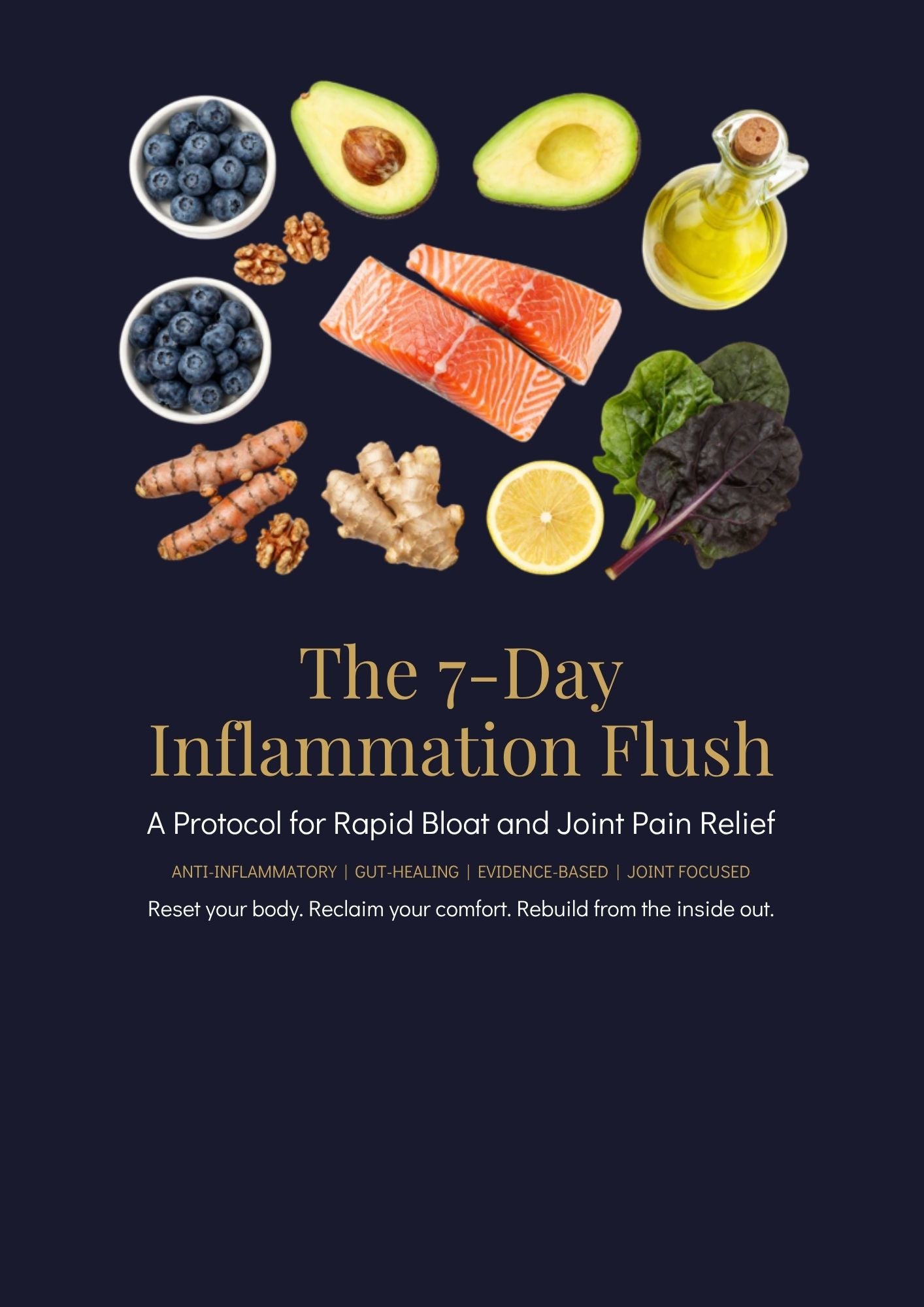 The 7-Day Inflammation Flush: A Protocol for Rapid Bloat and Joint Pain Relief